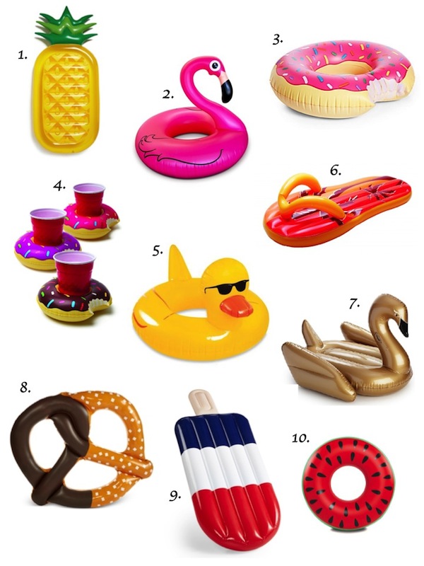 Pool Floats for Summer Pool Parties Aspiring Socialite